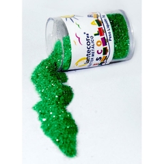 Glitter Pvc Verde 12 Potes 3 g - Lantecor