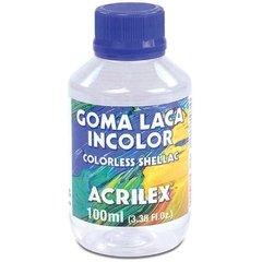 Goma Laca 100 ml Incolor 6 unid - Acrilex