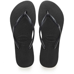 Chinelo Feminino Slim 41/2 Preto - Havaianas