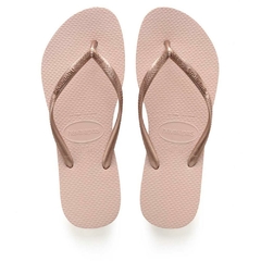 Chinelo Feminino Slim 41/2 Rosa Ballet - Havaianas