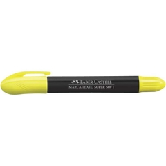 Caneta Marca Texto Supersoft Gel Amarelo - Faber-Castell