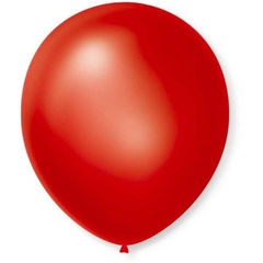 Balão Cintilante N.070 Vermelho 50un - São Roque