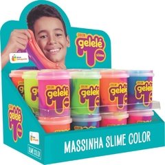 Slime Gelelé Slime Pote Color 24unid - Doce Brinquedo