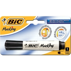 Pincel Quadro Branco Marking Recarregável Preto - Bic