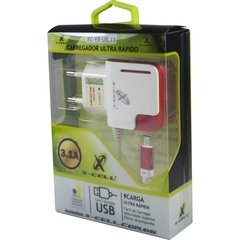 Carregador de Celular Parede Micro V8 2entr Usb 3.1a Flex - comprar online