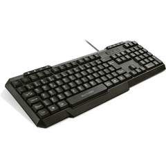 Teclado Multimídia USB Slim Preto Multi na internet