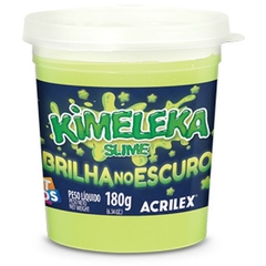 Slime Kimeleka Brilha no Escuro 180g 6un - Acrilex - comprar online