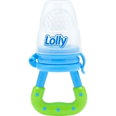 Produto para Bebê Alimentador Silicone Azul - Lolly