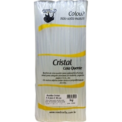 Cola Quente Refil Fina 1 Kg. Cristal 7,5mmx30cm - Rendicolla