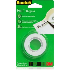 Fita Invisível Scotch 810 Corta Fácil 12 mm x 20 m - 3M