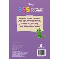 Livro Infantil p/Colorir Princesas 365 Desenhos - Culturama - Riscom - Comércio Online