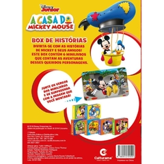 Livro Ilustrado Mickey Box Histórias c/6 - Culturama - Riscom - Comércio Online