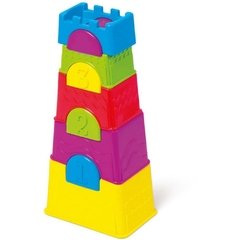 Brinquedo Educativo Torre Maluca - Tateti - Riscom - Comércio Online