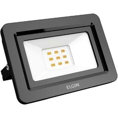 Refletor de LED Power Ip65 10w Bivolt 6500k Pt - Elgin