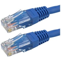 Cabo de Rede Patch Cord Cat5e Utp 10m Azul - Santana Centro