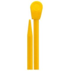 Agulha p/Tricô Milward 37cm N.6 Amarelo 24un - Coats Corrente