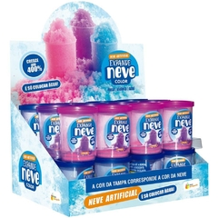 Slime Neve Color 8g. Expande 24un - Doce Brinquedo