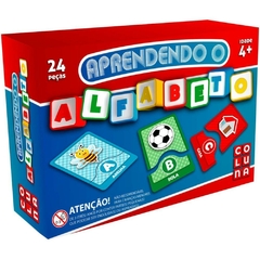 Brinquedo Pedagógico Aprendendo o Alfabeto 24pçs - Coluna