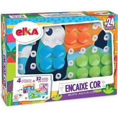 Brinquedo para Bebê Encaixe Cor - Elka