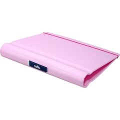 Fichário em PVC 4 Argolas Rosa Pastel+Estojo - Dello - comprar online