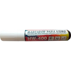 Marcador para Vidro Giz líquido Mw-400 Branco 15mm