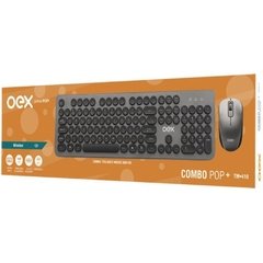 Kit Teclado e Mouse Pop sem Fio Chumbo - Newex - comprar online