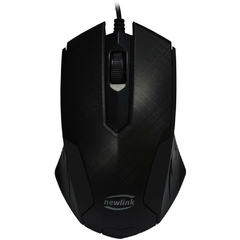 Mouse Otico USB 1000dpi Grid Cabo 1.5m - Newex