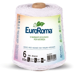 Barbante 600g 4/6 Fios 610m Branco - Euroroma