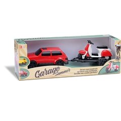 Carrinho Garage Summer Car Cores Sortid - Orange Toys