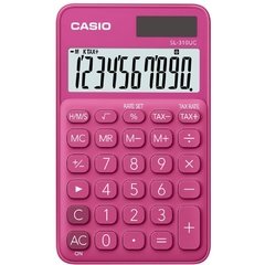 Calculadora de Mesa 10 Dig. Rosa Sol/Bat.Fun.H/Tx - Casio