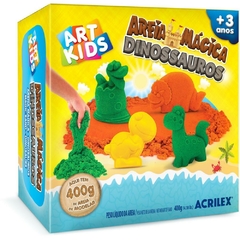 Massa Areia Dinos 400 g - Acrilex