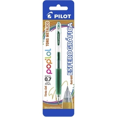 Caneta Retrátil Bl-Pl-7 Pop Lol 0.7mm Verde - Pilot