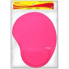 Mouse Pad Tecido Pink 19x25cm c/Apoio - Reflex na internet