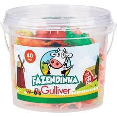 Miniatura Colecionável Fazendinha Balde 40pcs - Gulliver - loja online