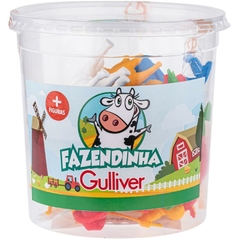 Miniatura Colecionável Fazendinha 40pçs Sortido - Gulliver - Riscom - Comércio Online