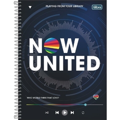 Caderno 10x1 Capa Dura Now United 160fls. 4un - Tilibra - comprar online