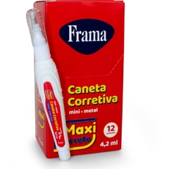 Corretivo tipo Caneta 4,2ml Mini Metal 12unid - Frama - comprar online