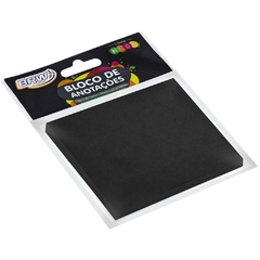 Bloco Autoadesivo Smart Notes Preto 76x76 50fl. - Brw