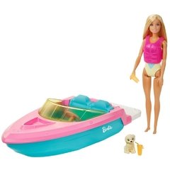 Barbie Estate Barbie Barco com Boneca - Mattel