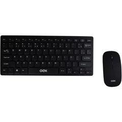 Kit Ultra Slim Teclado+Mouse s/Fio Preto - Newex