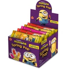 Doce Spring Pop Minions Sortidos - Bazooka Candy