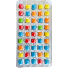 Doce Danclets Cartela 5x9 Tutti Frutti - Danilla Foods - comprar online