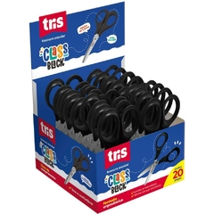 Tesoura Escolar Tris Class Black 13cm 20un - Summit