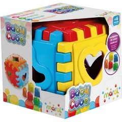 Brinquedo Educativo Baby Cube com Blocos - Maral - Riscom - Comércio Online