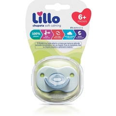 Chupeta Soft Calming Silicone T2 Azul - Lillo