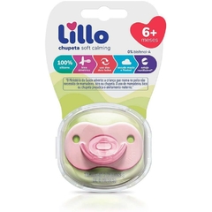 Chupeta Soft Calming Silicone T2 Rosa - Lillo