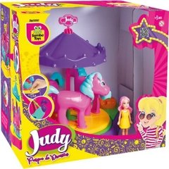 Cenário Temático Playset Parque da Judy Carrossel Samba Toys na internet