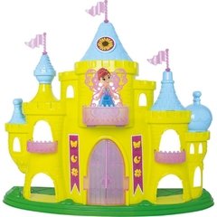 Casinha de Boneca Judy Castelo Encantado Fadas - Samba Toys