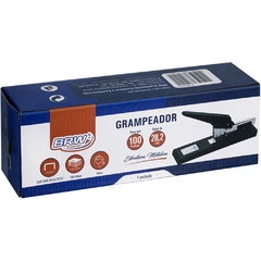 Grampeador Metal para 100 fls. 23/6 28 cm Preto - BRW - comprar online