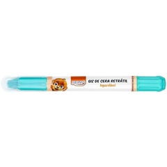 Giz de Cera Gizão Retrátil Pastel 6 Cores - BRW - comprar online